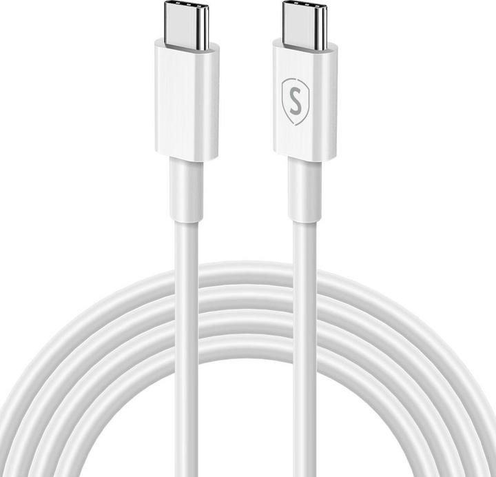 Produktbild SIGN USB-C to USB-C Cable 60W, 3A, 3m USB-C PD - White (3 m, 60 W)