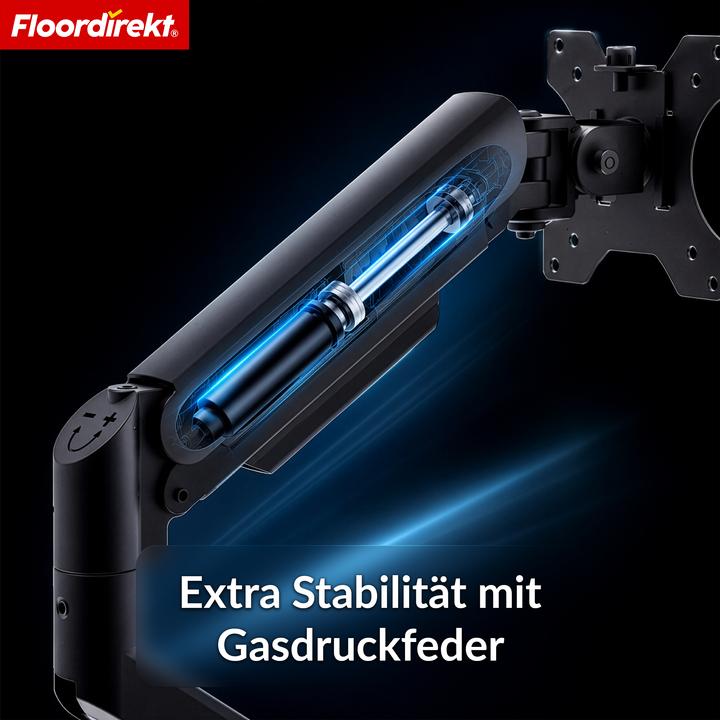 Produktbild Floordirekt Gasdruckfeder Monitorarm (Tisch, 32", 10 kg)