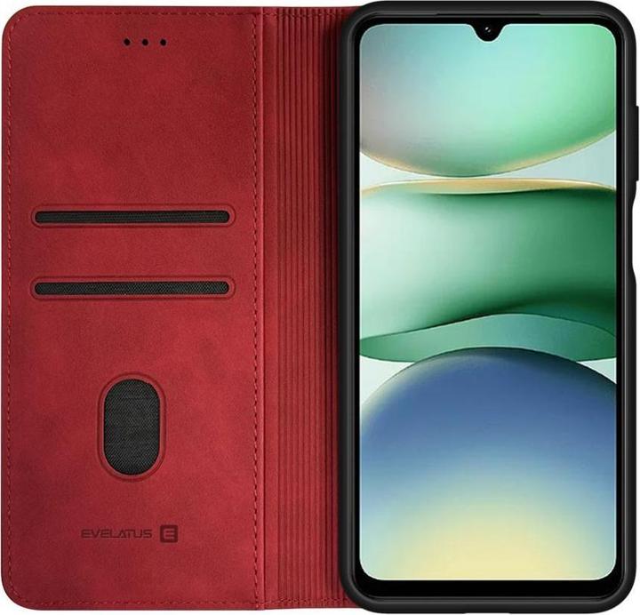 Productafbeelding Evelatus Book case Xiaomi Redmi A5 4G Book Case Folio Red (Apple iPhone 16 Pro Max)