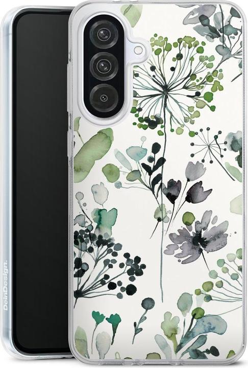 Actual product image DeinDesign Silikon Hülle für Samsung Galaxy A56 5G Handyhülle Case Smartphone Schutzhülle Eukalyptus Blumen (Samsung Galaxy A56)