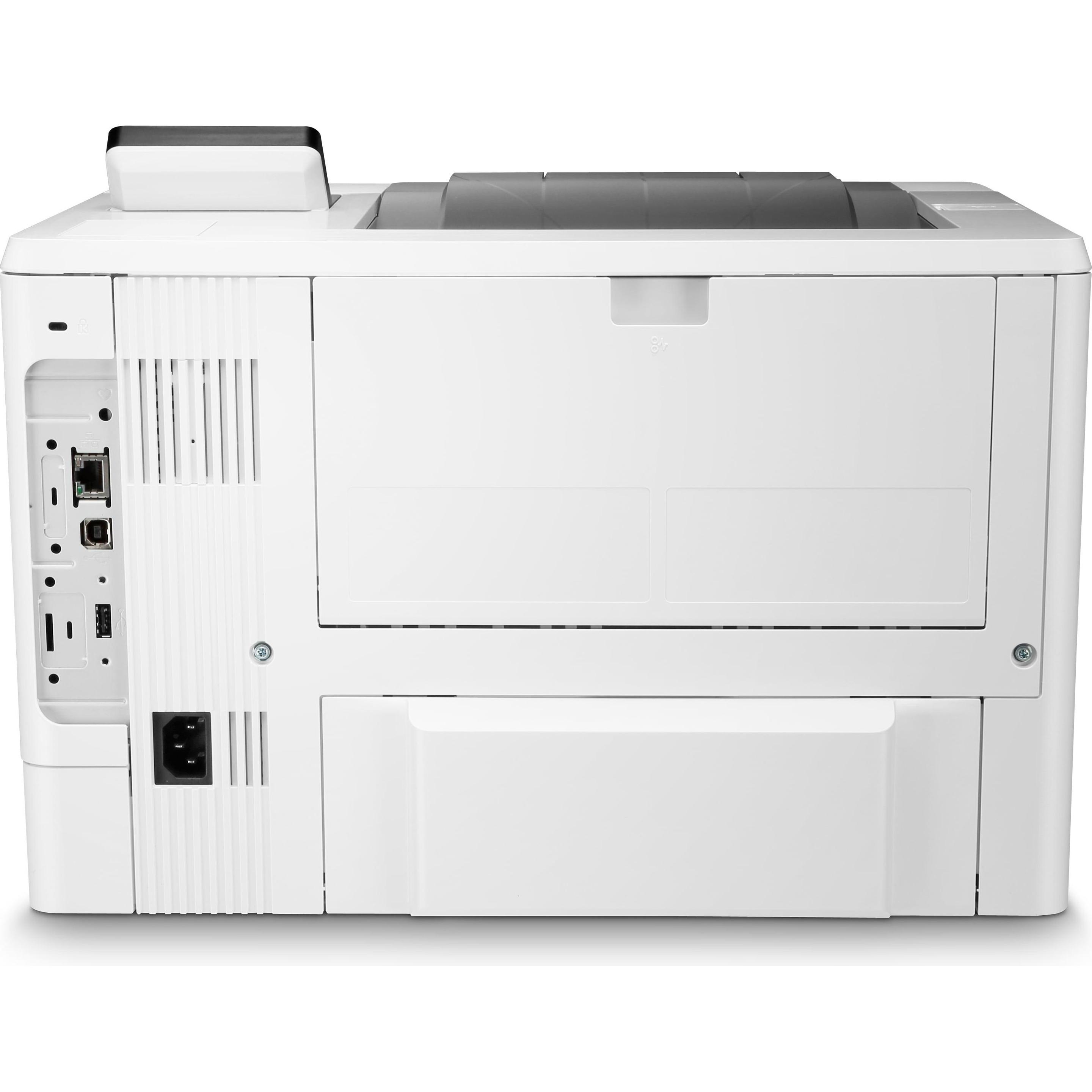 HP LaserJet Enterprise M507dn (Laser, Schwarz-Weiss), Drucker, Weiss