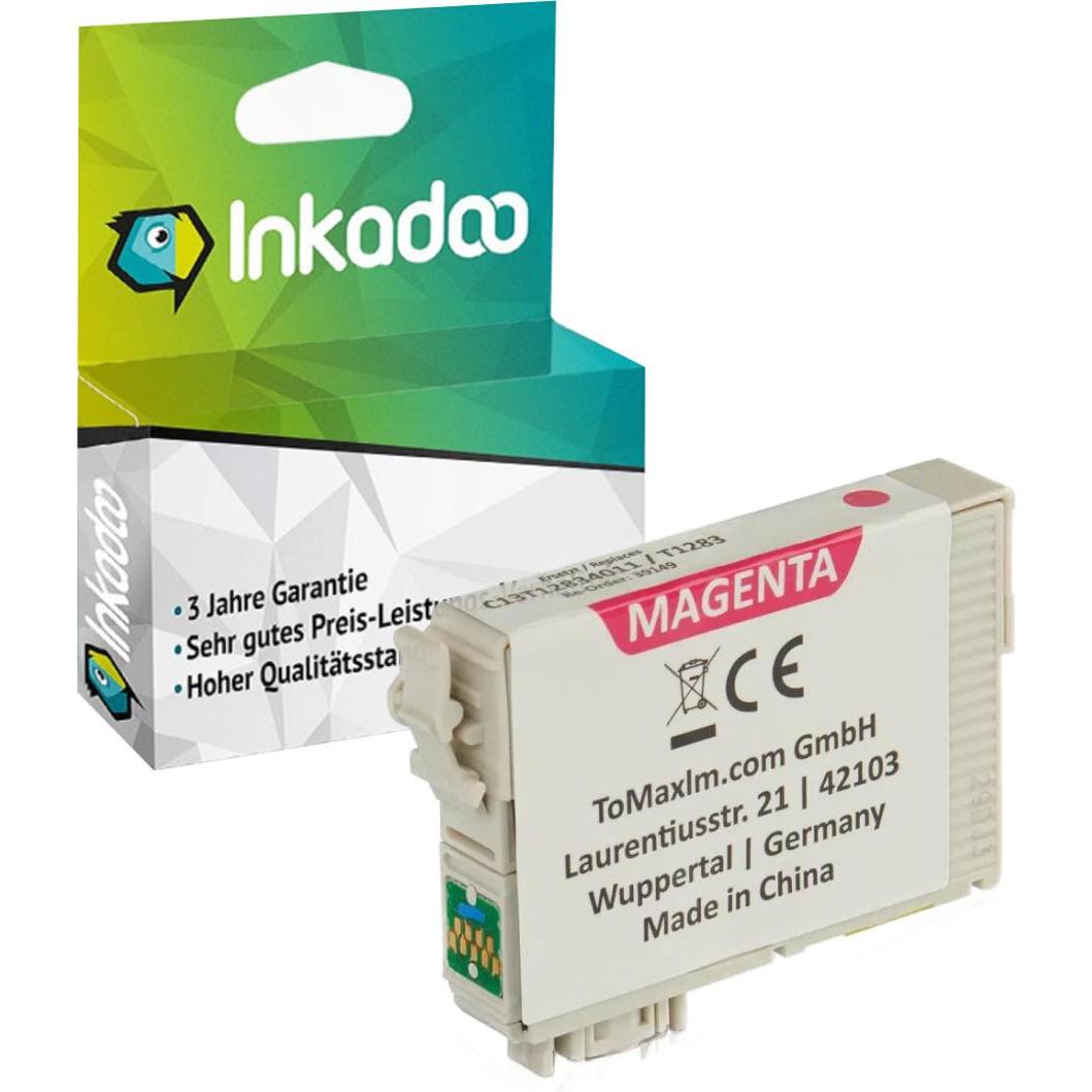 Thumbnail - Inkadoo, Druckerpatrone, Druckerpatronen kompatibel zu Epson C13T08934011 / T0893 Tintenpatrone, magenta Magenta (M)
