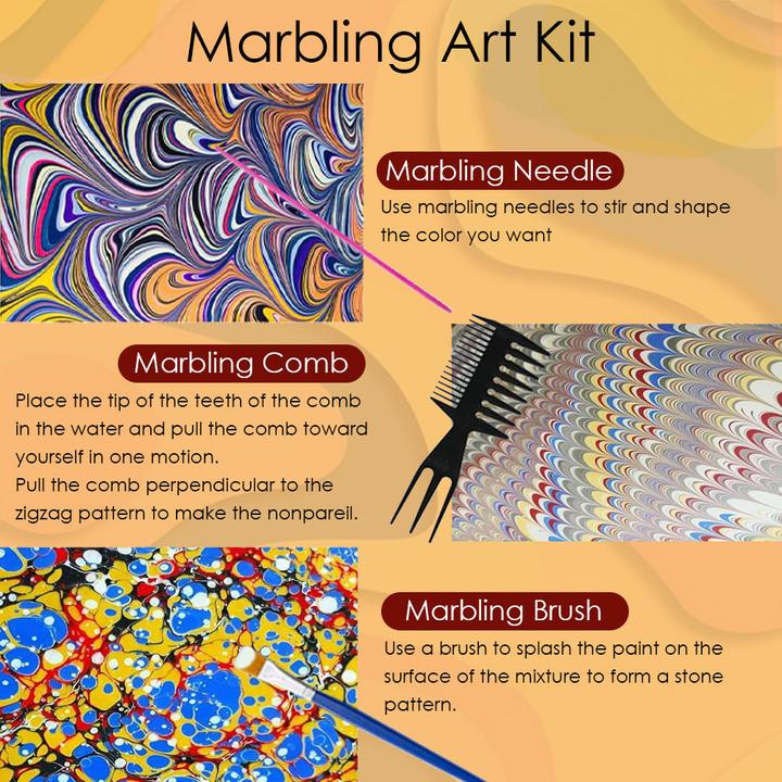 Produktbild Activity Board Wasser-Marmorierfarbe