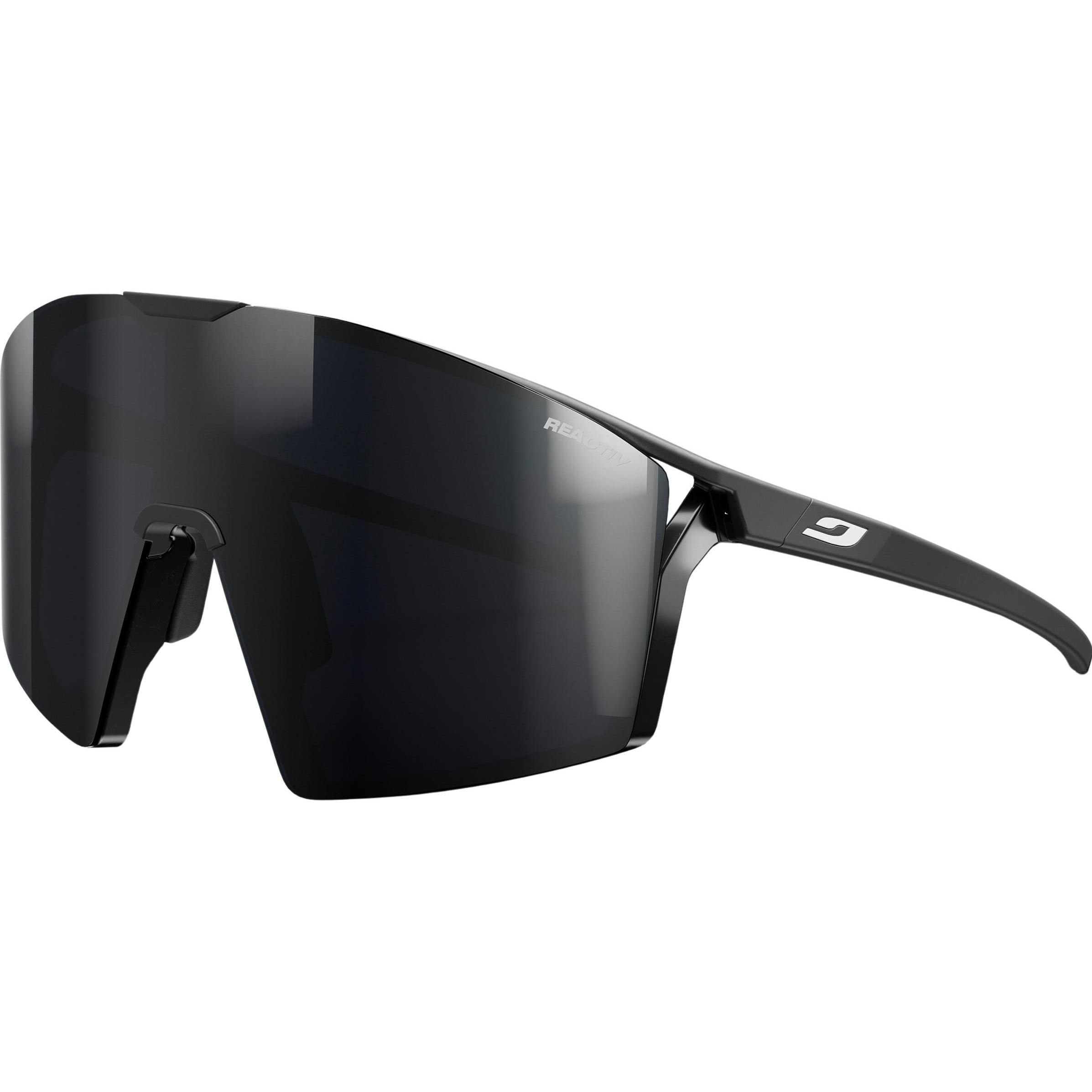 Julbo Edge Schwarz Matt Schwarz REACTIV 03 (Schwarz matt, REACTIV 0-3 Schwarz) (J5624014)