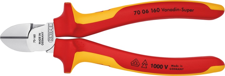 Produktbild Knipex Seitenschneider 70 06 160 SB (160 mm)
