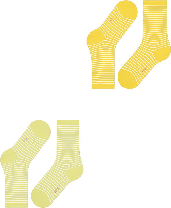 Produktbild Esprit Fine Line 2-Pack Baumwollsocken (2er Pack, 39 - 42)
