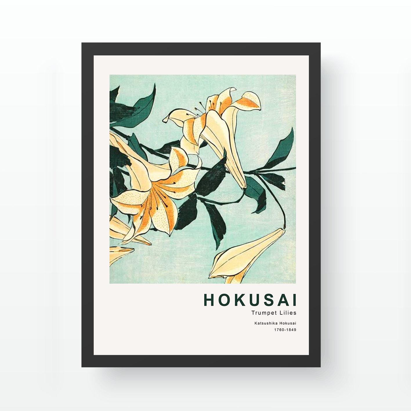 Wallxpert, Bilder, Katsushika Hokusai Painting (35 x 45 cm)