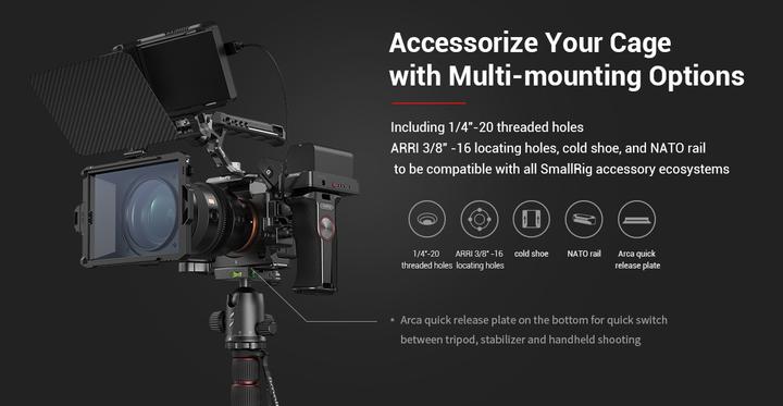 Immagine prodotto SmallRig Morsetto per cavo HDMI per A7S III Cage - 3000 (Cavo)