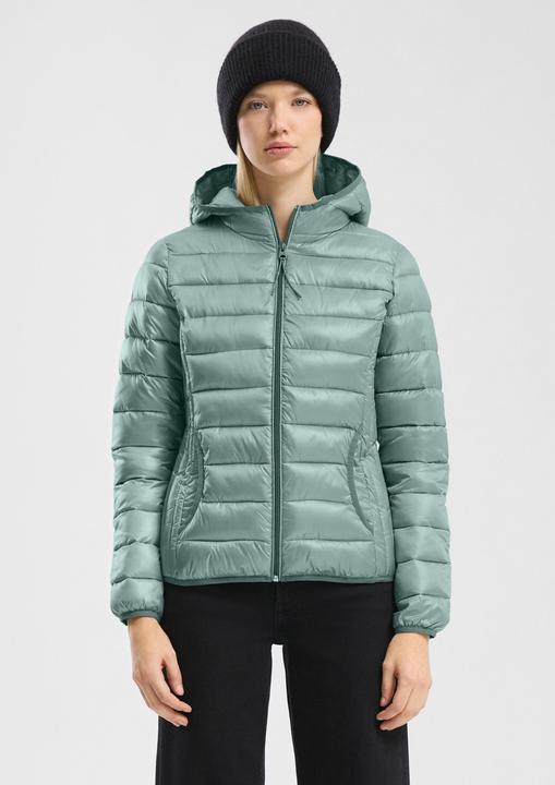 Produktbild S.Oliver Outdoor-Jacke Leicht wattierte Steppjacke mit Kapuze (XS)
