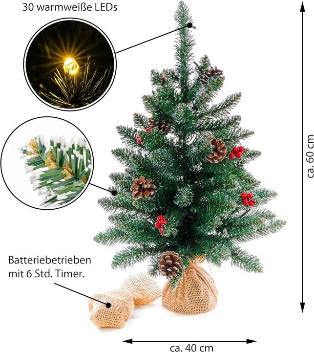 Produktbild Nipach Künstlicher Tannenbaum (60 cm)