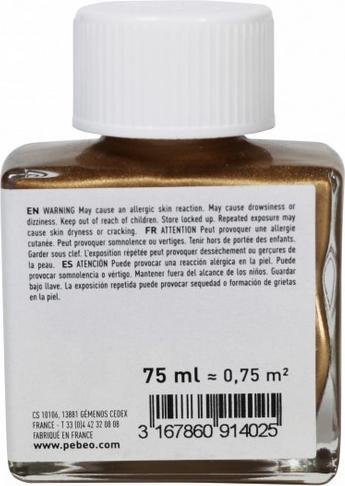 Actual product image Pebeo Deco Gilding Paint King Gold (75 ml)