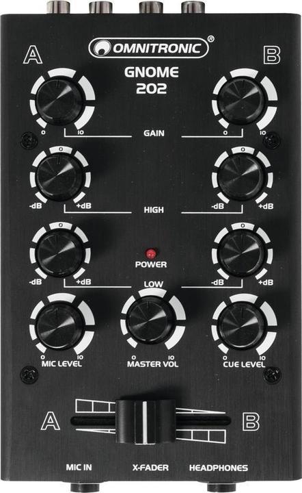 Actual product image Omnitronic DJ Mixer Gnome E-202