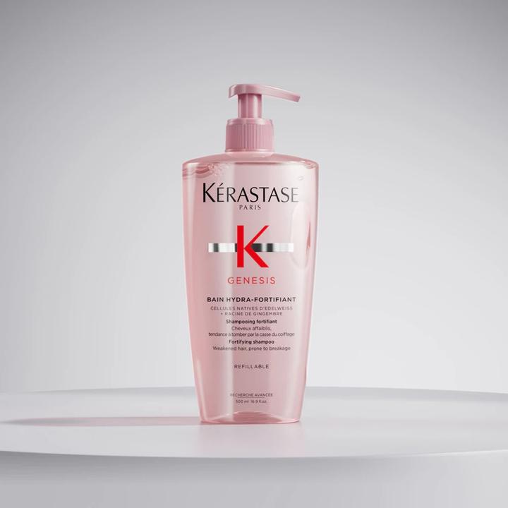 Actual product image Kérastase Genesis Bain Hydra-Fortifiant (500 ml, Liquid shampoo)