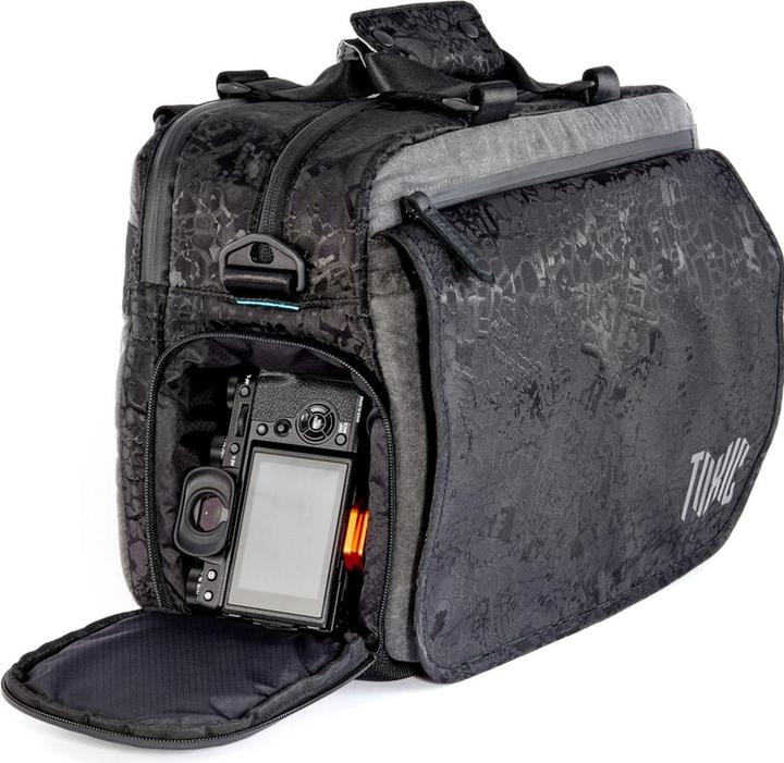 Image du produit 3 Legged Thing Toxic Wraith Camera Messenger L Water Resistant "Frog" Pocket Onyx (Sac à bandoulière pour appareil photo)