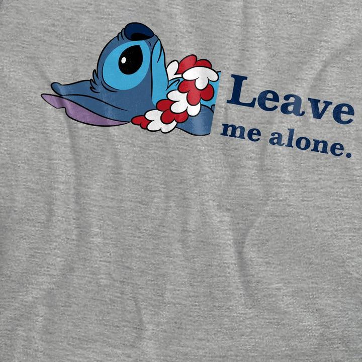 Produktbild Lilo & Stitch Leave Me Alone TShirt meliert (S)