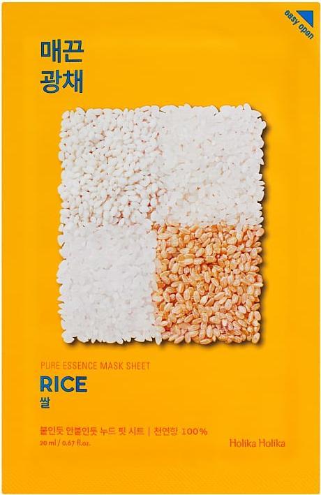 Actual product image Holika Holika Pure Essence Mask Sheet Rice (20 ml)