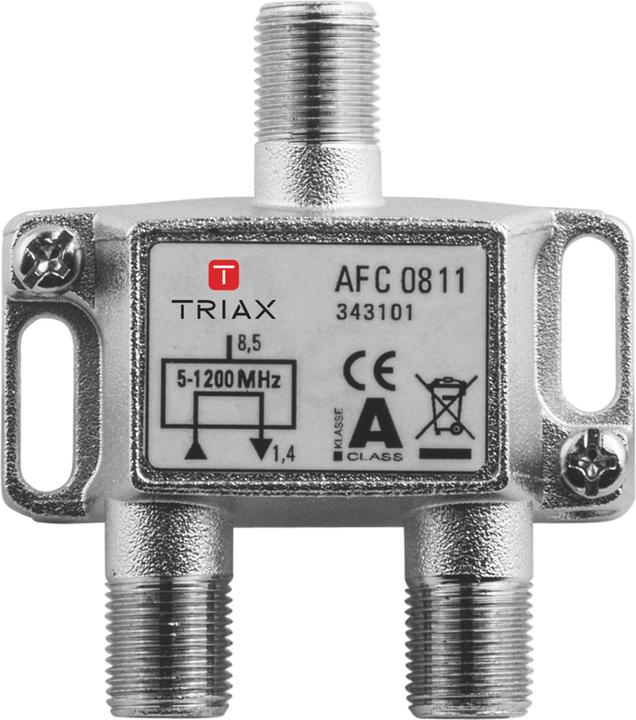 Triax AFC 0811 RF-Signal (8.50 dB, Verteiler und Abzweiger)