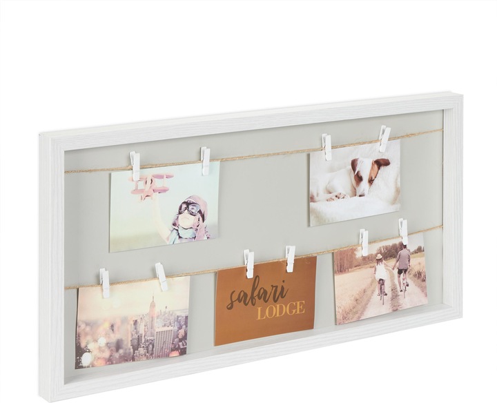 Actual product image Relaxdays Picture frame (Bulletin board, 62 x 3 x 32 cm)