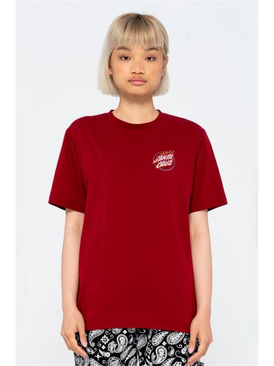 Actual product image Santa Cruz Absent Flame Dot T-Shirt (12XL)