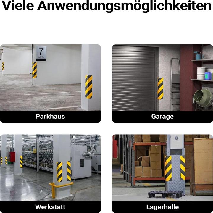 Produktbild Wiltec Garagen Wandschutz Selbstklebend Türkantenschutz Einparkhilfe Auto Garage