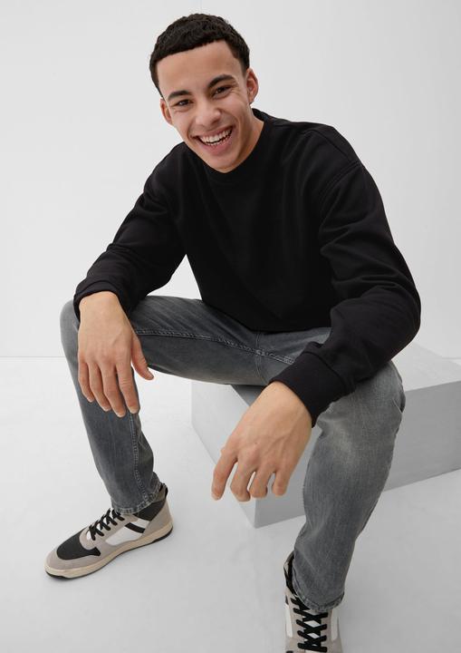 Image du produit S.Oliver Sweatshirt Sweatshirt mit Logostickerei (S)