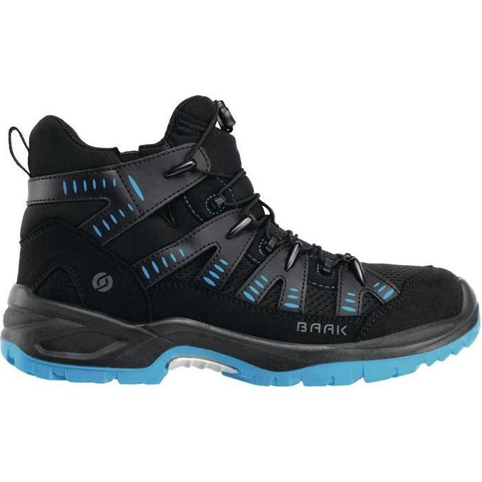 Baak, Sicherheitsschuhe, Sicherheitsstiefel Hudson Gr.41 schwarz/blau S1P SRC ESD EN20345 Textil (S1P, 41)