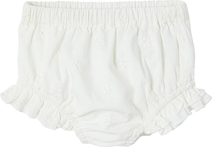 Immagine prodotto Vertbaudet Mädchen Baby-Set: Kleid mit Lochstickerei, Shorts & Haarband (62)