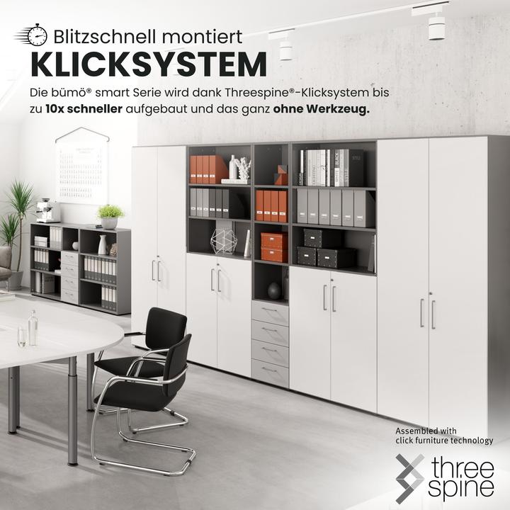 Actual product image Bümö smart filing shelf - 6 file heights (40 x 40 x 216 cm)