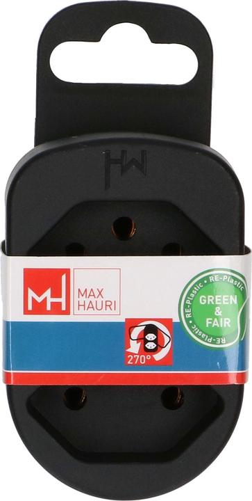 Actual product image Max Hauri ADAPT 2x Typ 13 schwarz drehbar Green+Fair (Type 13, 2x)