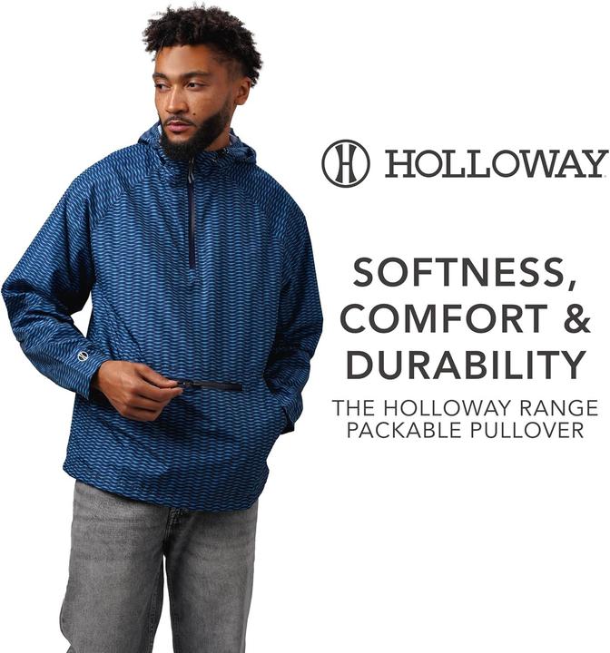 Actual product image Holloway Range Packable Pullover (L)