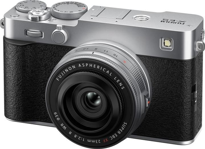 Actual product image Fujifilm X-E5 Kit (23 mm, 40.20 Mpx, APS-C / DX)