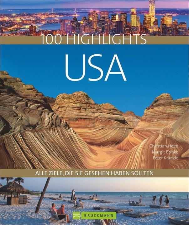 Produktbild 100 Highlights USA (Deutsch, Peter Kränzle, 2018)