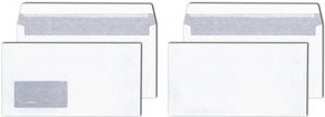 Actual product image Mailmedia Envelope 125 x 235 mm bright white without window 80 g/sqm with (1 x)