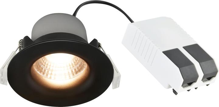Nordlux Strong 1-Kit Downlight Dim Black (450 lm)