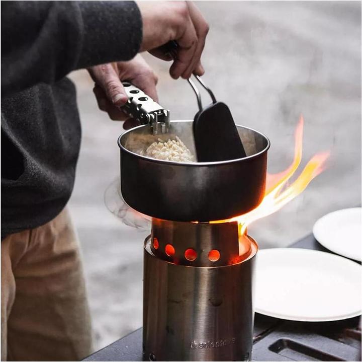 Actual product image Solo Stove 3 Pot Set Stainless Steel Pot