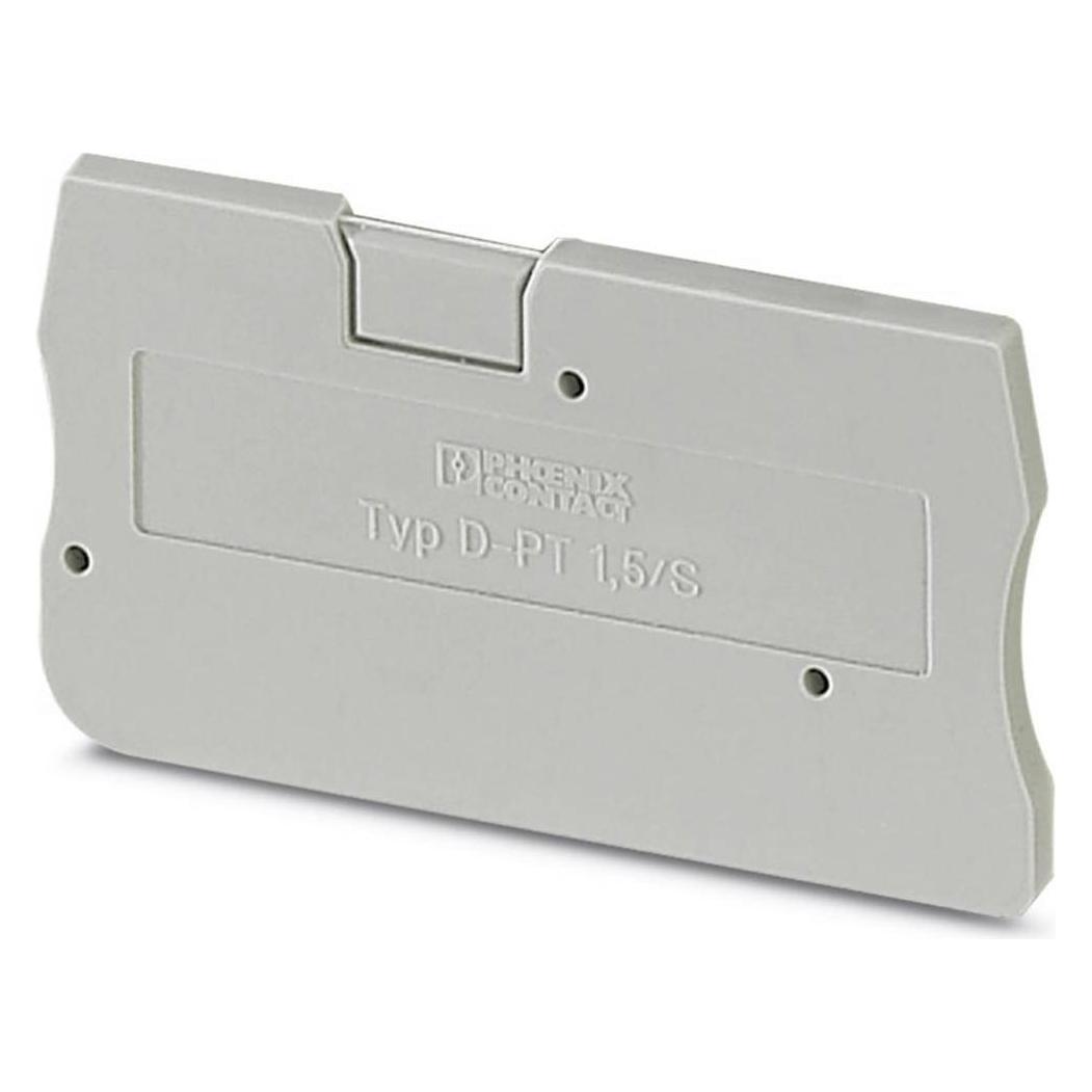 Phoenix Contact Grigio End Cover 1.5Mm Spring Tb, Accessori Di Elettronica + Alloggiamento,