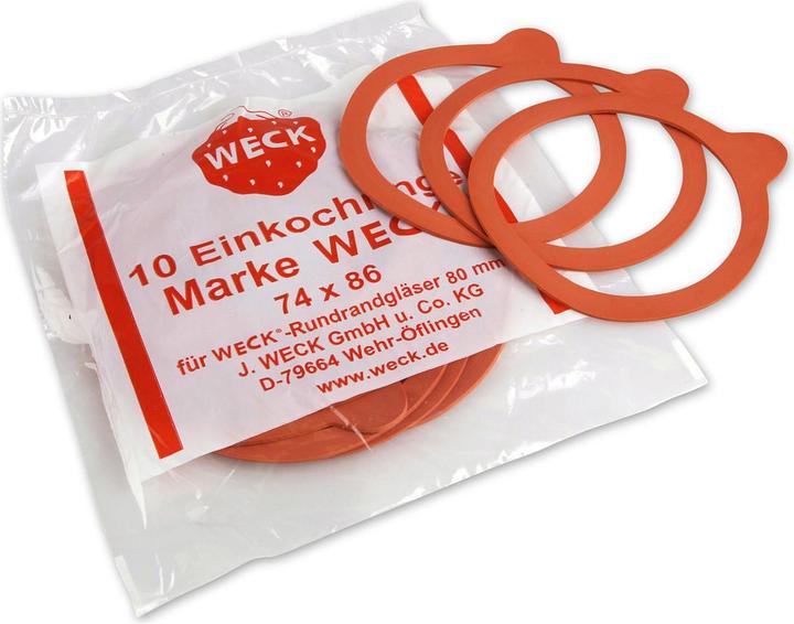 Image du produit Weck Anneaux en caoutchouc (10 pcs)