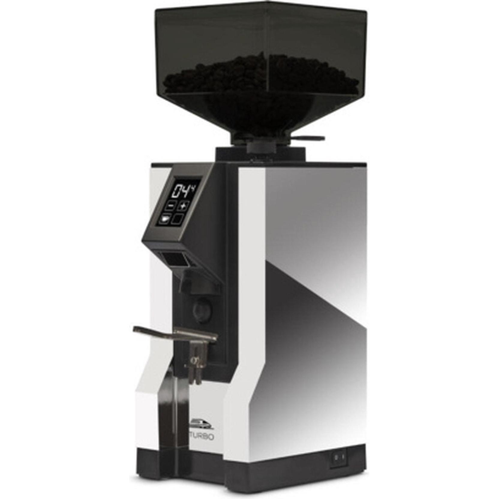 Eureka Mignon Turbo Chrom Bonenmolen, 65 mm, Macinacaffè, Argento