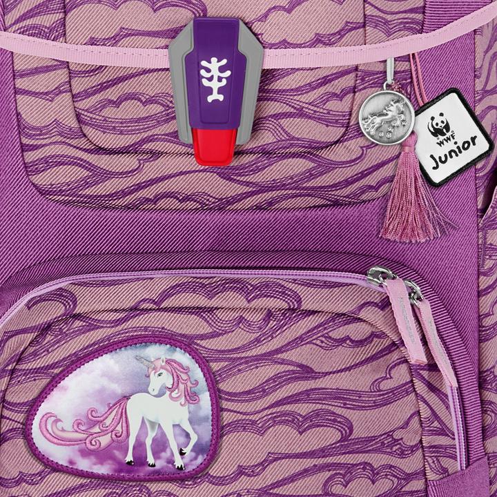 Actual product image Step by Step School desk set CIRCLE Lovely Unicorn (21.50 l)