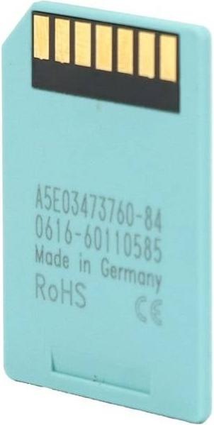 Image du produit Siemens SIMATIC S7 Micro Memory Card pourS7-300/C7/ET 200 3 3V Nflash 512 KByt (0.00 Go, MMC)