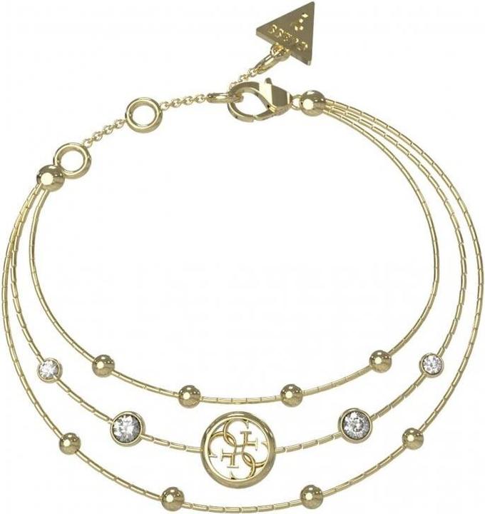 Produktbild Guess Perfect Illusion Triple Bracelet Gold Plated JUBB03377JWYG - Dimension: 14.5 - 18.5 cm - S (14.60 cm, Surgical steel)