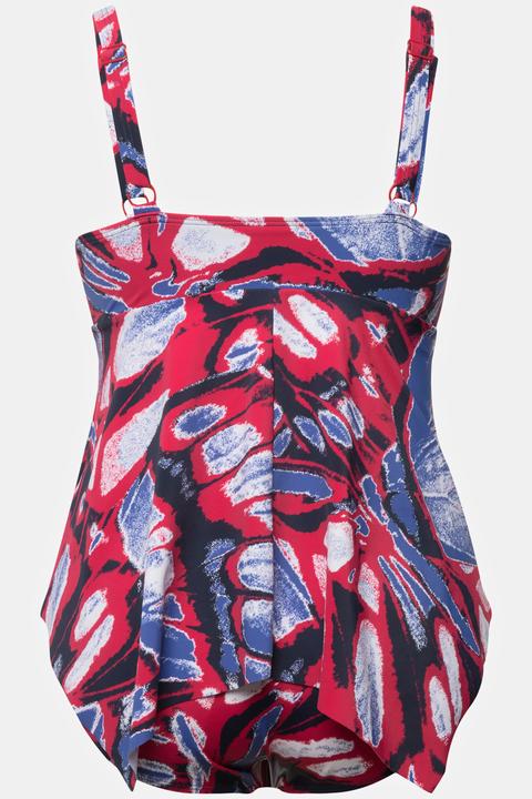 Actual product image Ulla Popken Butterfly Tankini Set (44)