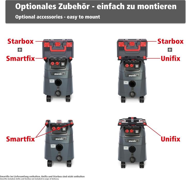 Produktbild starmix iPulse H-1635 Safe Plus (Nass-Trockensauger)