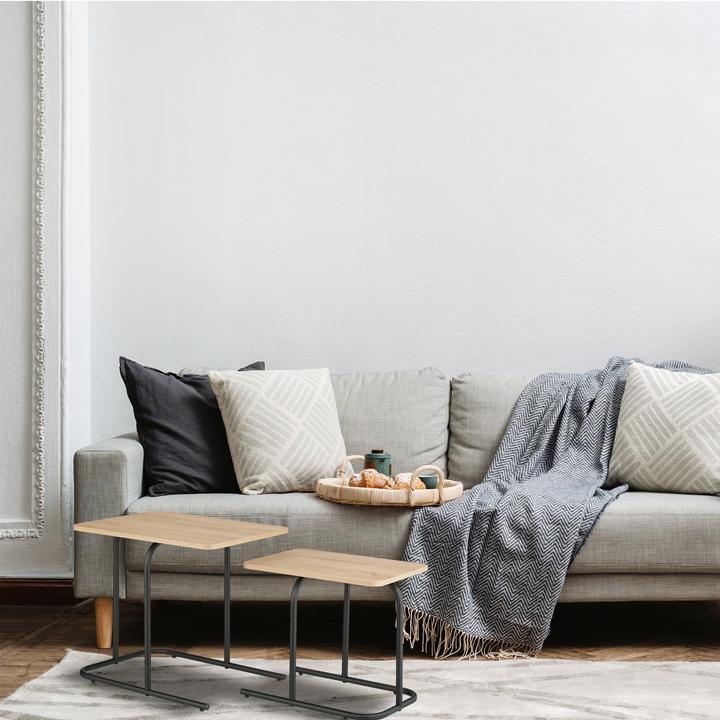Image du produit Relaxdays ensemble de 2 tables d'appoint
