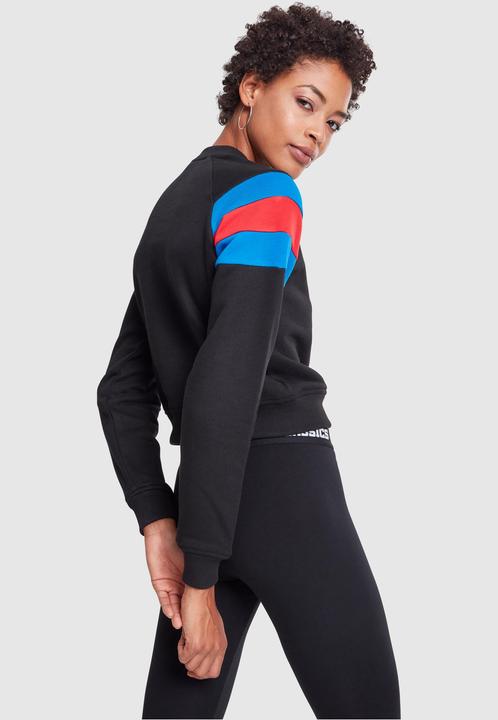 Actual product image Urban Classics Ladies Sleeve Stripe Crew (L)