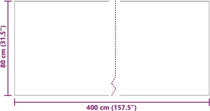 Immagine prodotto vidaXL Teppichläufer (80 x 400 cm)