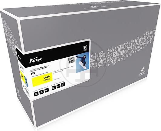 Image du produit Astar Jaune - compatible - cartouche de toner - pour HP Color LaserJet 4700 (Y)