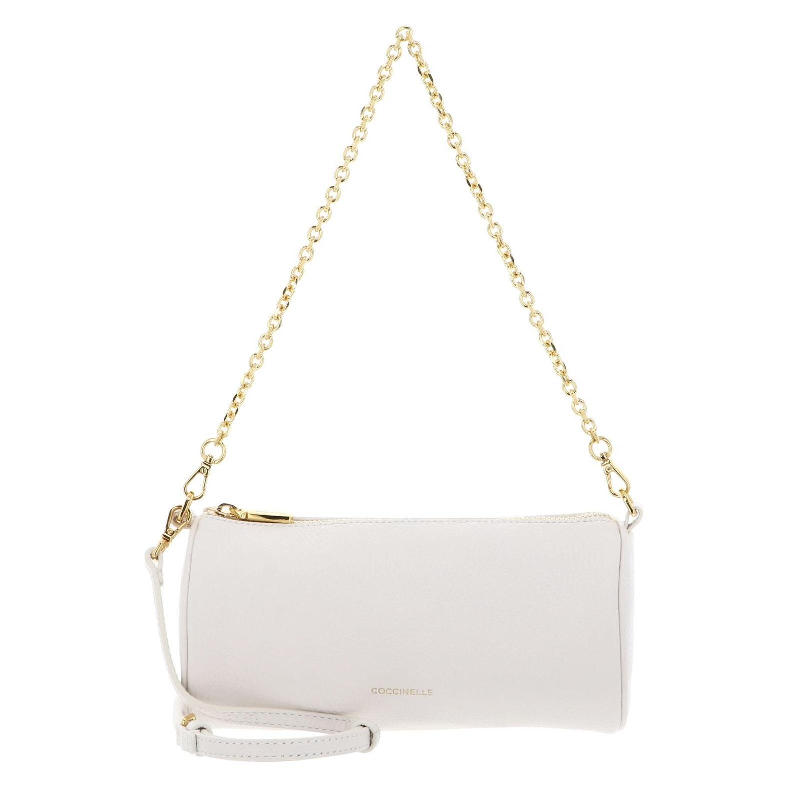 Coccinelle, Damen, Handtasche, Aura Mini Bag, Beige