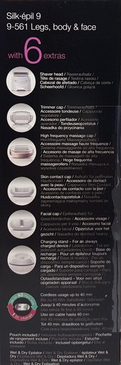 Actual product image Braun Silk-épil 9