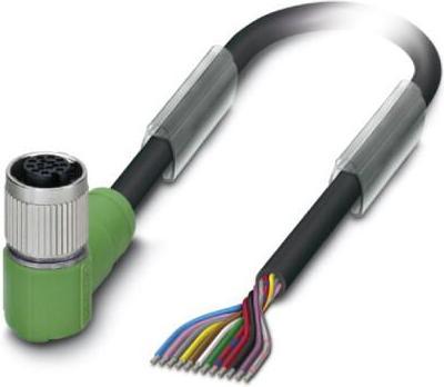 Actual product image Phoenix Contact 1430666 Sensor/actuator cable 3 m Black
